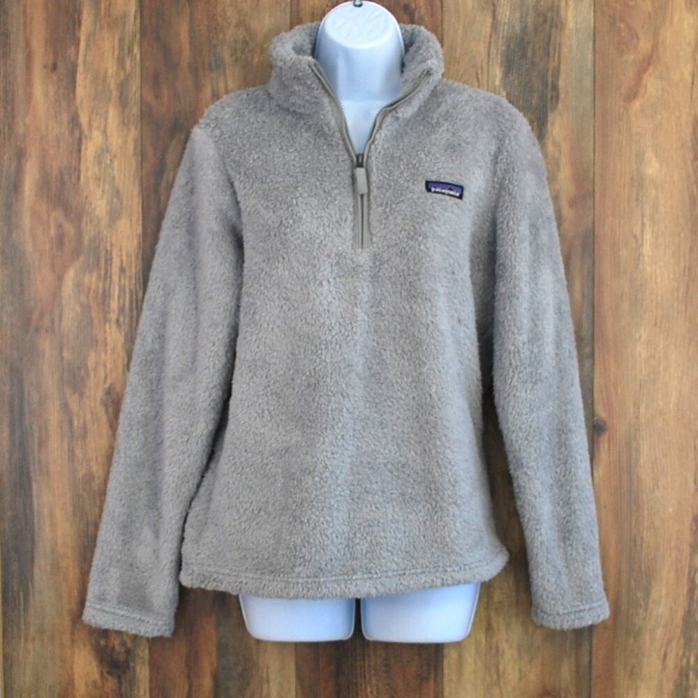 Patagonia Los Gatos 1/4 Zip Pullover Jacket Gray M